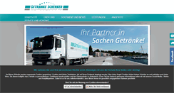 Desktop Screenshot of getraenke-schenker.de